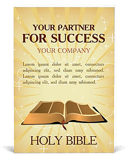 Holy Bible Ad Template