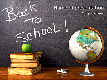 Back To School Animated PowerPoint Template - Slide 1