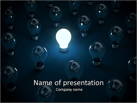 Bright And New Idea Animated PowerPoint Template - Slide 1