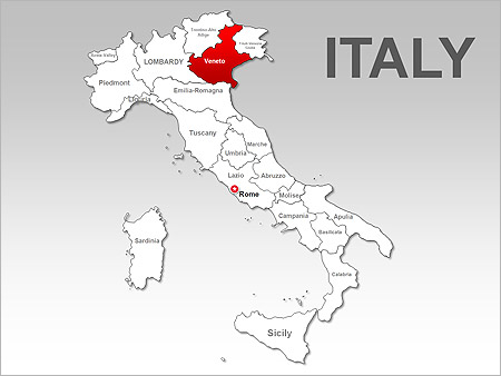 Italy Maps for PowerPoint