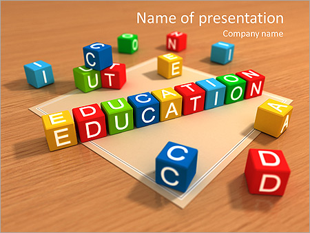 Creative Education Animated PowerPoint Template - Slide 1