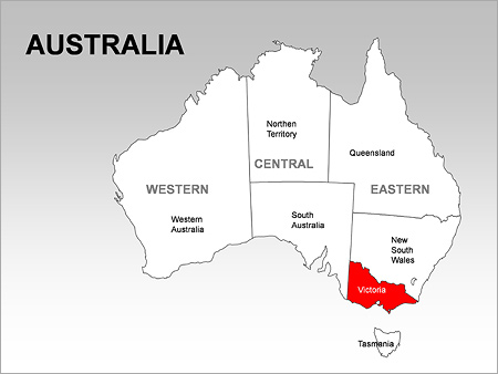 Australia Maps for PowerPoint