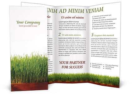 Agronomy Brochure Template