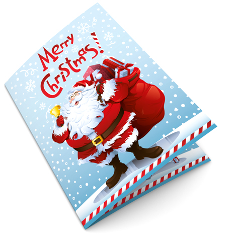 Santa Claus Christmas Card