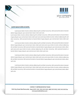 Piano Letterhead Template