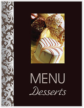 Desserts Menu Template