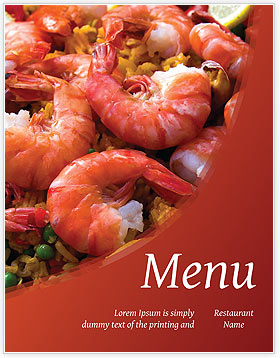 Prawn Menu Template