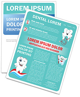 Dental Concept Newsletter Template