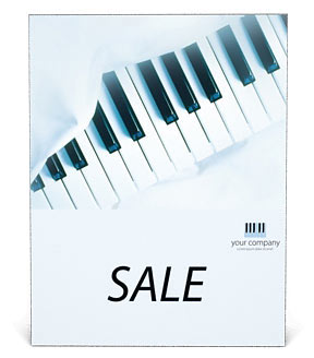 Piano Poster Template