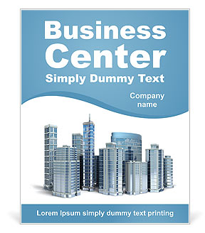 Business Center Poster Template