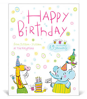 Birthday Poster Template