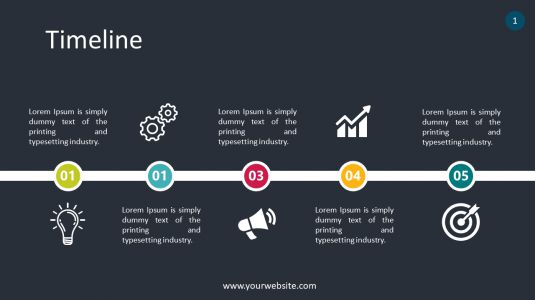 Timeline PowerPoint Infographics