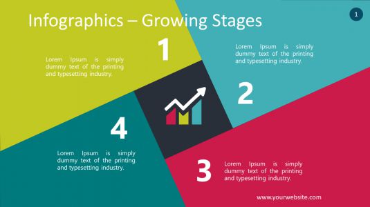 Infographics – Growing Stages PowerPoint Infographics