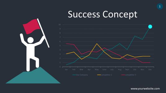 Success Concept PowerPoint Infographics