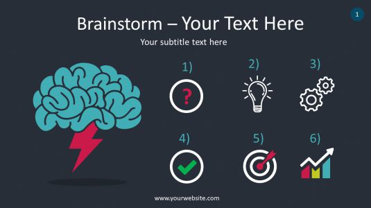 Brainstorm PowerPoint Infographics