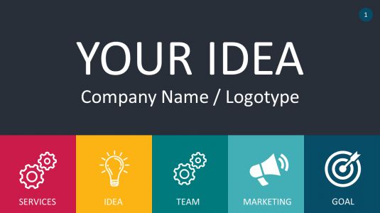 Big Idea PPT Diagrams & Chart PowerPoint Infographics