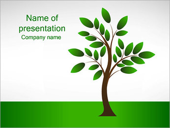 New Tree PowerPoint Template