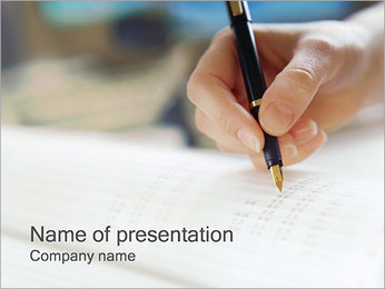 Accounting PowerPoint Template