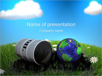 Oil Catastrophe PowerPoint Template