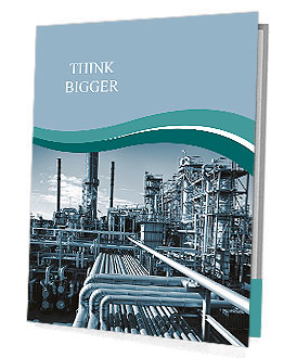 Oil and gas heavy industry Presentation Folder