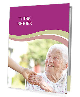 A helping hand for seniors Presentation Folder